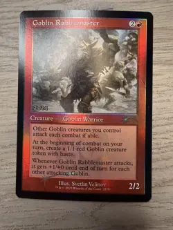 Goblin Rabblemaster 30th Anniversary Promos Near Mint or Better - Image 1