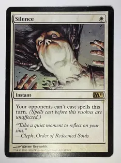 Silence MTG Magic 2011 (M11) NM - Image 1