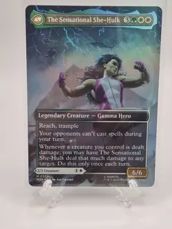 Jennifer Walters (Borderless) (0328) Marvel Super Heroes Foil - Image 2