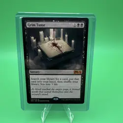 Grim Tutor ⭐ Magic the Gathering ⭐ Mint ⭐ Mythic Black EN M21 103/274 MTG - Image 1