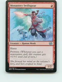Monastery Swiftspear - U144 - MTG - The Brothers' War (BRO) - Image 1