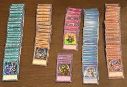 YuGiOh Speed Duel 1st Edition 264 Card Mixed Lot-Monsters Spells Traps Bulk Play - Image 1