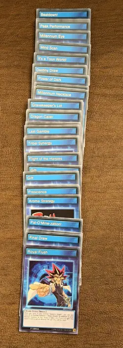 YuGiOh Speed Duel 1st Edition 264 Card Mixed Lot-Monsters Spells Traps Bulk Play - Image 2