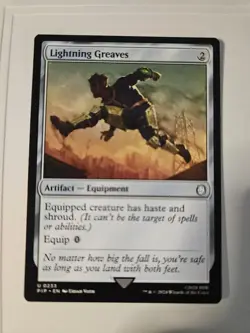 MTG Lightning Greaves Universes Beyond: Fallout Regular - Image 1