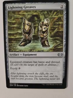MTG Lightning Greaves Double Masters - Image 1