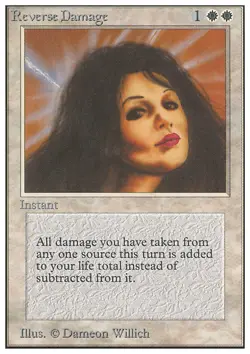 MTG REVERSE DAMAGE PLAYED - INVERSIONE DEL DANNO - FWB - MAGIC - Image 1