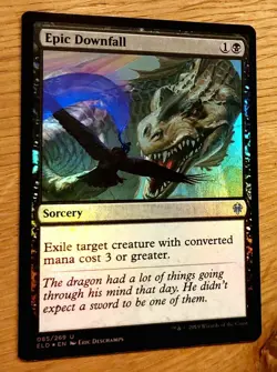 MTG Magic: # FOIL # Epischer Untergang, Epic Downfall, English - Image 2