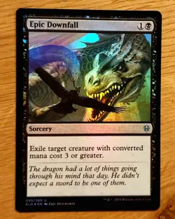 MTG Magic: # FOIL # Epischer Untergang, Epic Downfall, English - Image 3
