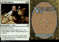 Magic the Gathering -MTG-All the Glitters foil - Image 1