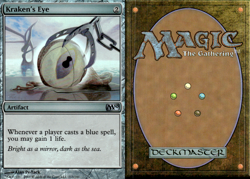 Magic the Gathering -MTG-Kraken's Eye Foil LP - Image 1