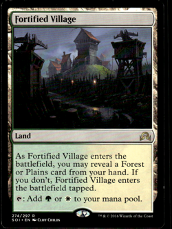 Magic the Gathering -MTG-Fortified Village - Image 1