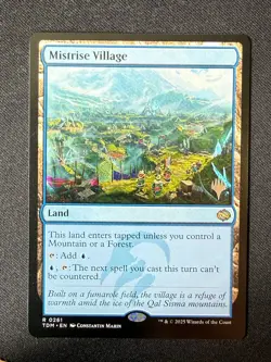 Mistrise Village - Tarkir Dragonstorm PROMO (MTG) NM - Image 1