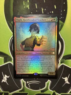 MTG - Toph, Hardheaded Teacher (Foil) - Avatar The Last Airbender - NM - Rare - Image 1