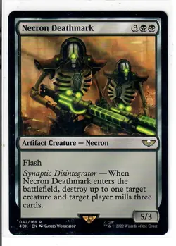 Necron Deathmark 42 Universes Beyond: Warhammer 40,000 Magic: The Gathering NM - Image 1