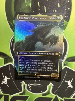 MTG - Sin, Spira's Punishment (Borderless Foil) - R 0348 FIN - NM - Image 1