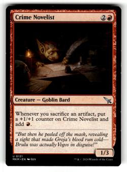 Crime Novelist 121 Normal U Murders at Karlov Manor LP - Image 1