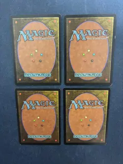 MTG 4X TEMPEST DREAD OF NIGHT MAGIC THE GATHERING ENCHANTMENT BLACK UNCOMMON - Image 2