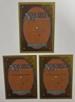 MTG 3X INTERNATIONAL / COLLECTOR'S EDITION EVIL PRESENCE (IE /CE) LIKE BETA - Image 2