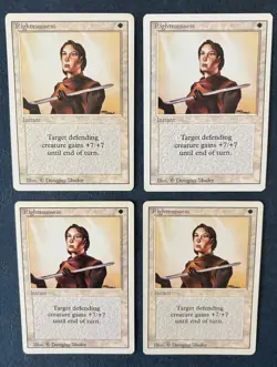 MTG 4X REVISED EDITION RIGHTEOUSNESS NM MAGIC THE GATHERING RARE INSTANT WHITE - Image 3