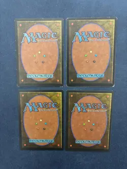MTG 4X 4TH EDITION REVERSE DAMAGE GERMAN + FRENCH + ENGLISH MAGIC THE GATHERING - Image 2