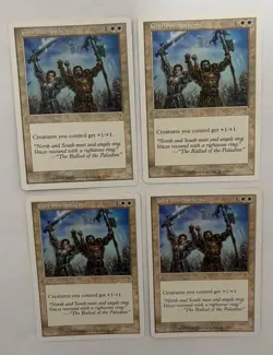 MTG 4X 7TH EDITION GLORIOUS ANTHEM NM ENGLISH MAGIC THE GATHERING ENCHANTMENT - Image 2