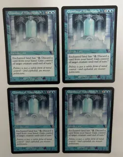 MTG 4X ODYSSEY CHAMBER OF MANIPULATION NM MAGIC THE GATHERING ENCHANTMENT BLUE - Image 5