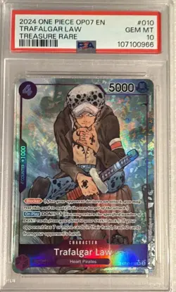 Trafalgar Law (010) (TR) ST10-010 500 Years in the Future Foil 🔥🔥🔥🍀🍀 - Image 1