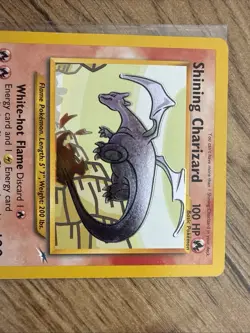 Pokemon TCG Shining Charizard Neo Destiny Holo Card 107/105 - Image 3
