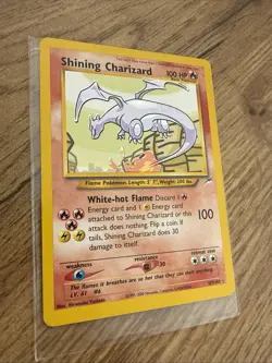 Pokemon TCG Shining Charizard Neo Destiny Holo Card 107/105 - Image 4