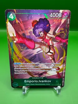 Emporio.Ivankov (026) (Alternate Art) OP16-026 Time of Battle One Piece Foil NM - Image 1