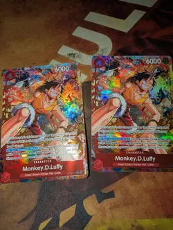 1x Monkey D. Luffy Alt Art OP06-015 OP-06 One Piece Card Holo Rare 6000/4 ENG - Image 1