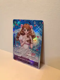 Bandai One Piece CCG Charlotte Pudding OP11-070 Rare Alt Art Foil English - Image 2