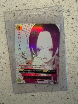ONE PIECE You'll Frighten Me Alt Art OP14-118 R The Azure Sea's Seven Japan - Image 2