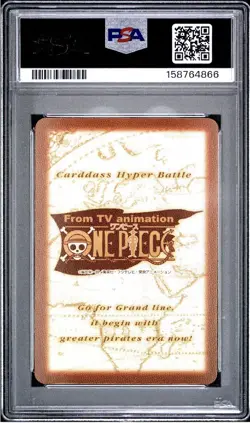 PSA 8 2001 ONE PIECE CARDDASS HYPER BATTLE GRAND LINE COMPILATION 3 C493 NAMI - Image 2