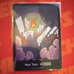 One Piece Don!! Don!! Card "Your Turn +1000" [English] - NM & SHIPS FAST! - Image 1