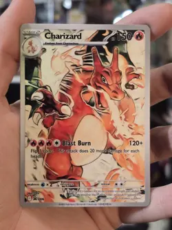 New! Charizard Pokemon Novelty Card Illustration Rare *SEE DESC* - Image 1