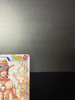 One Piece Carrying On His Will Portgas D Ace OP13-119 Alternate Alt Art SEC NM - Image 2