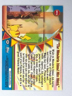 Topps Pokemon Orange Islands The Mandarin Island Miss Match Card OR16 - NM FOIL - Image 5