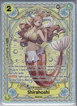 Shirahoshi EB01-057 SP Fist of Divine Speed ONE PIECE Near Mint - Image 1
