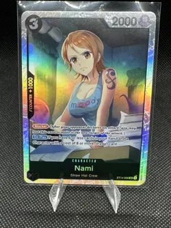 Nami ST14-006 Super Rare Starter Deck 14: 3D2Y One Piece Foil Near Mint - Image 1