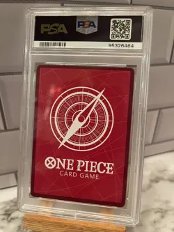 Crocodile Foil - ST03-001 - ERRATA - One Piece TCG - PSA 10 GEM MT - Image 2