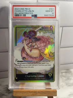 ONE PIECE 2023 Charlotte Linlin ST07-001 PSA 10 GEM MT - Image 1