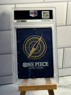 2025 ONE PIECE OP13-CARRYING ON HIS WILL TREASURE RARE MONKEY D. LUFFY PSA 10 - Image 2