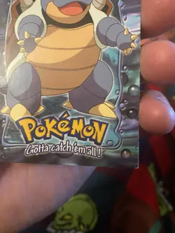 Pokemon Topps Blastoise #09 E9 of 12 Animation Card, Blue Label, Stage 3 HP - Image 5