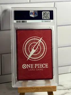 2022 ONE PIECE STARTER DECK ST01-STRAW HAT CREW ERRATA MONKEY D. LUFFY PSA 10 - Image 2