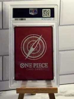 2024 ONE PIECE STARTER DECK ST14-3D2Y #001 MONKEY D. LUFFY PSA 10 - Image 2