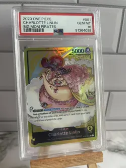 ONE PIECE 2023 Charlotte Linlin ST07-001 PSA 10 GEM MT - Image 1