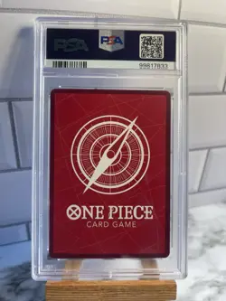 Crocodile Foil - ST03-001 - ERRATA - One Piece TCG - PSA 10 GEM MT - Image 2