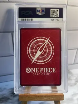 Crocodile Foil - ST03-001 - ERRATA - One Piece TCG - PSA 10 GEM MT - Image 2