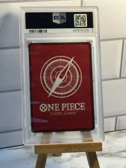 2025 ONE PIECE ST29 #001 EGGHEAD B&W MONKEY D. LUFFY LEADER PARALLEL PSA 10 - Image 2